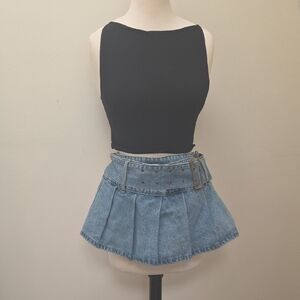 Edikted Pink Label Denim Fabric